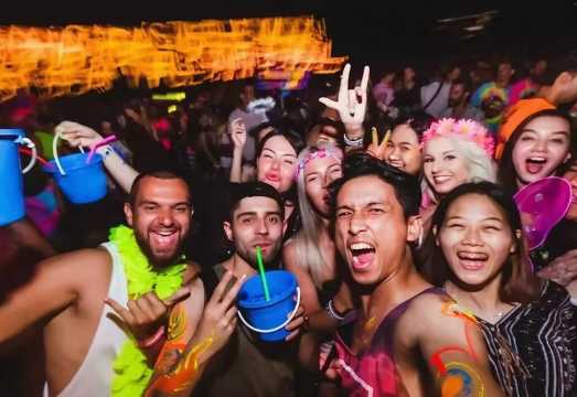 Koh Phangan Full Moon Party (Island entrance fee not included)