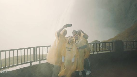 Niagara Falls, ON: Helicopter Ride with Boat & Skylon Tower