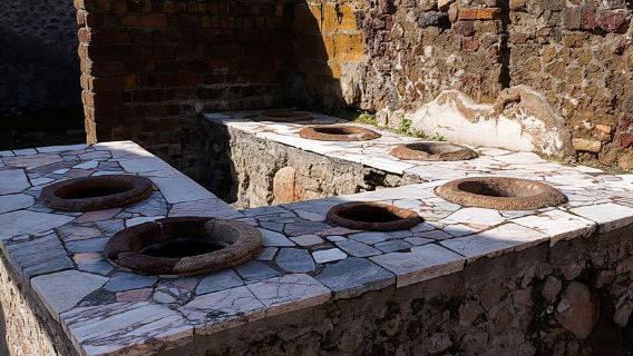 Pompei & Herculaneum: tur grup dengan arkeolog + tiket