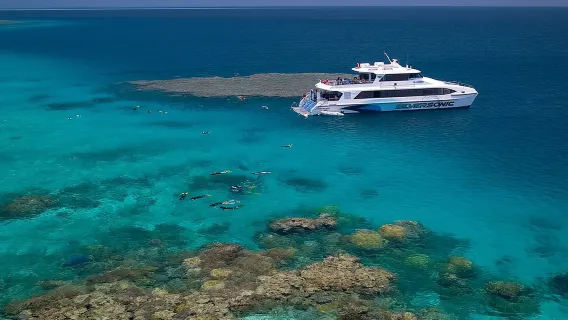 Silversonic Outer Great Barrier Reef Cruise from Port Douglas