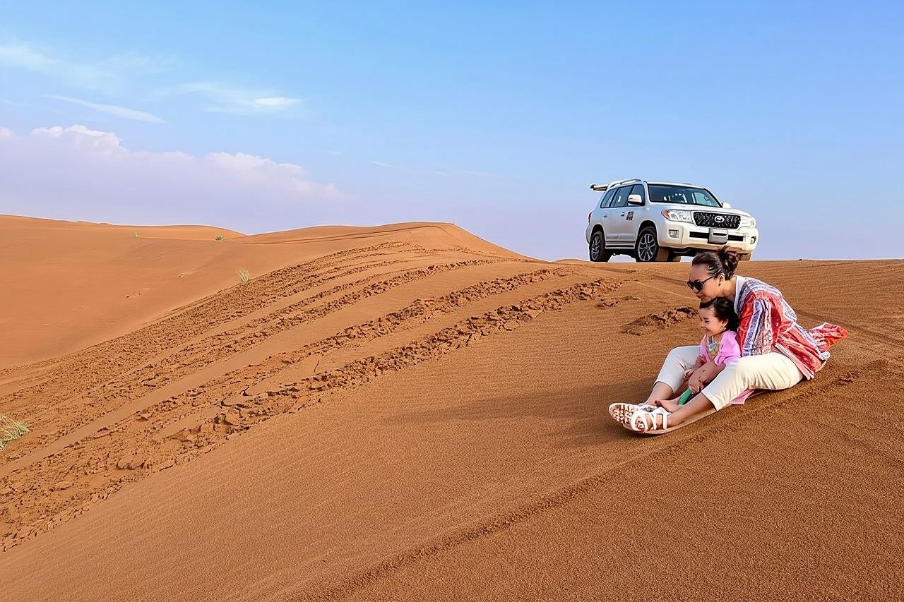 Safari por el desierto apto para niños o excursiones por el desierto aptas para niños