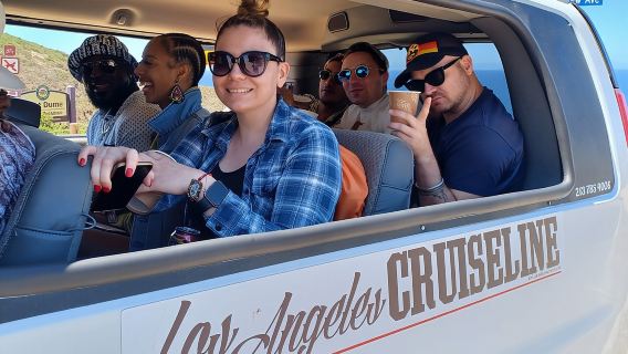 Tour de vino, comida y playa de Malibú