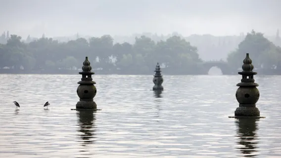 Hangzhou Leifeng Pagoda + West Lake Scenic Area Cruise (without island landing) + Manual Guide service Half Day