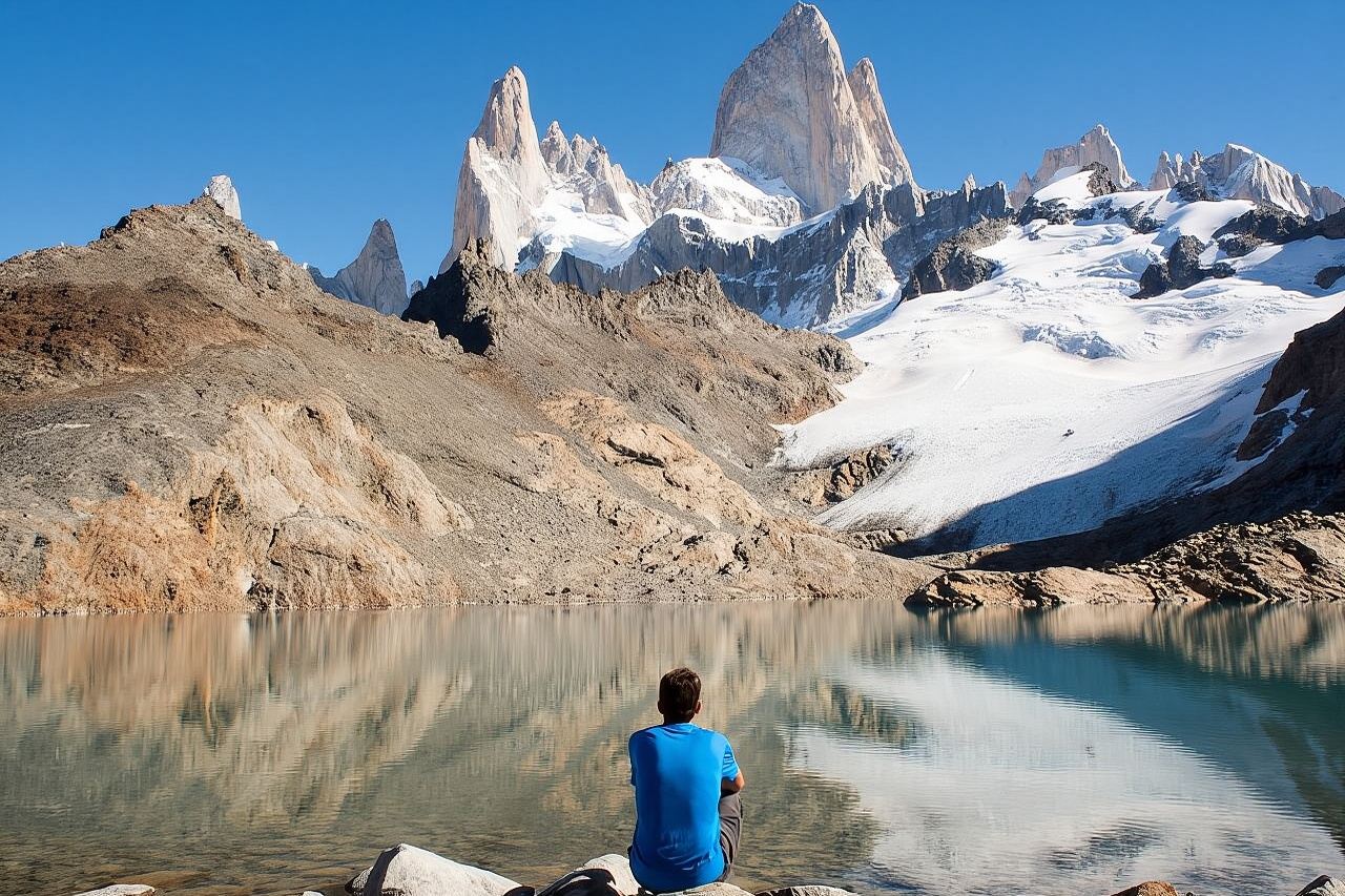El Chalten: Trekking Sehari Penuh ke Laguna de los Tres dan Gunung Fitz Roy