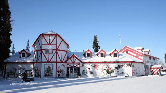 Una excursión de un día a Fairbank, Alaska, EE. UU.: La casa de personas mayores