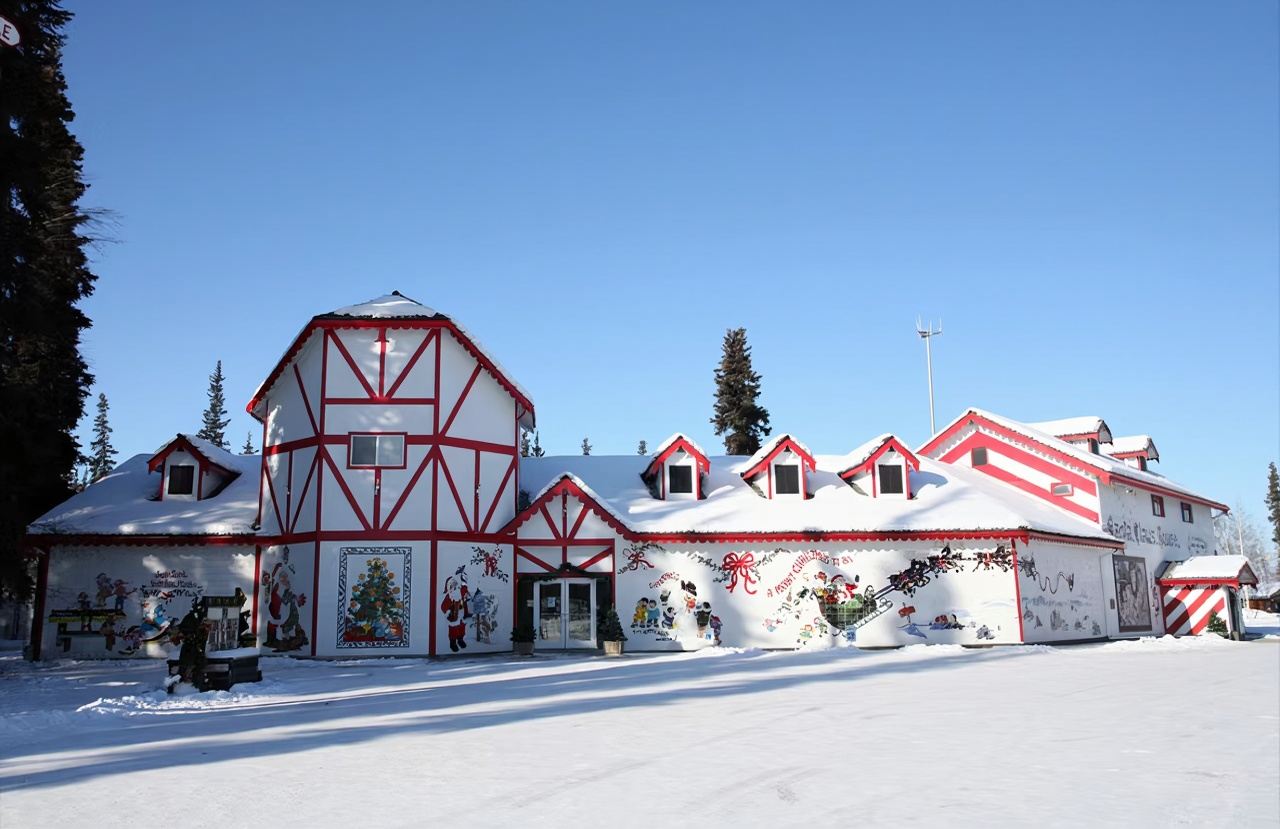Excursión de un día a Fairbanks, Alaska, EE. UU. [La casa de Papá Noel]