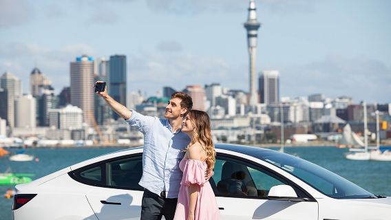 Visite des principaux attraits d'Auckland en voiture ou en minibus