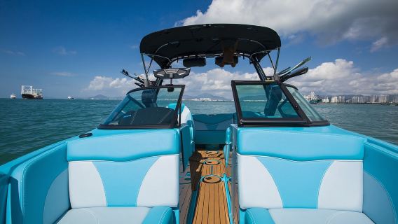 海南三亞尾波沖浪體驗【進口豪華造浪艇+專業教練教學+零基礎可體驗】