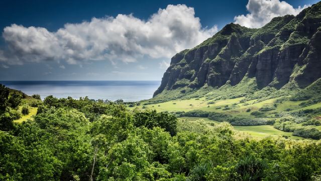 Oahu Rundreise mit Waimea-Wasserfall