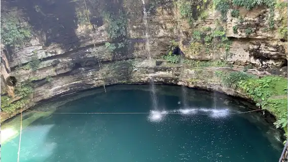 Depart from Cancun: Chichen Itza + Internet celebrity double patio 1 day tour [shared tour]