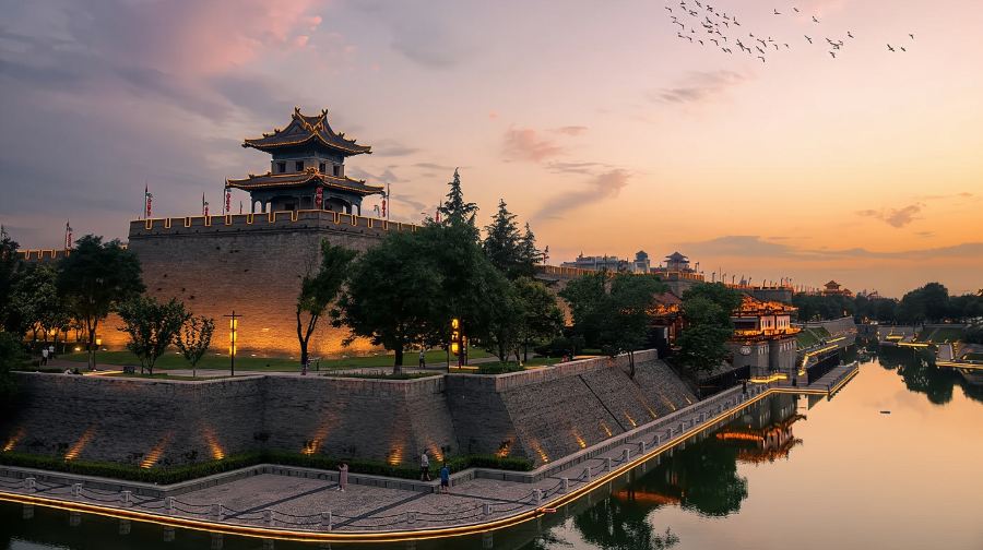 西安碑林博物館+城牆+鐘樓+鼓樓+回民街|一日遊、上門接送