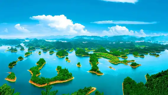 千島湖夢想5號遊船+千島湖景區門票休閒遊