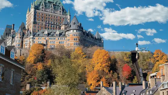 From Montréal: Québec City, River Cruise & Montmorency Falls