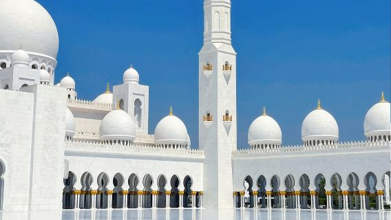 1人起訂/阿布扎比盧浮宮+總統府+大清真寺一日遊【中文司導】