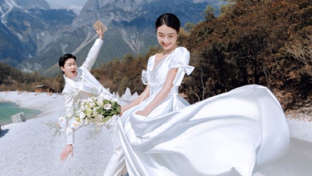 麗江旅拍【情侶婚紗照拍攝/服裝任選/底片全送/酒店住宿包郵/婚紗攝影結婚照】