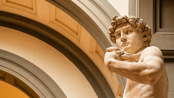 Экскурсия по галерее Академии и пешая экскурсия по Флоренции