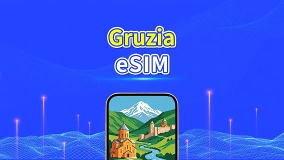Gruzia 5G eSIM | Phủ Sóng 2 Mạng | Hỗ trợ đầy đủ AI & TikTok | Gói dữ liệu ngày/tổng | 1–30 ngày | Tính phí 24 giờ | Mã QR