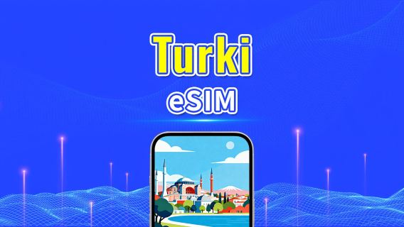 Turki 5G eSIM  | 3 jaringan | Mendukung AI & TikTok Sepenuhnya | Paket Data Harian/Total | 1–30 Hari | Penagihan 24 Jam | Kode QR