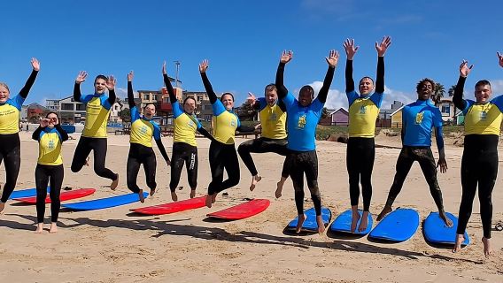 Intro To Surfing at Jeffrey's Bay