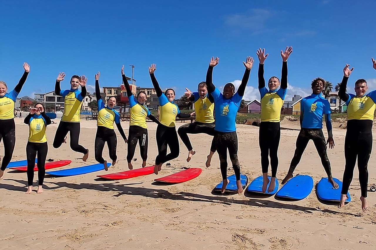 Introducción al surf en Jeffrey's Bay