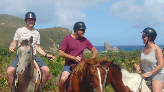 Nature & Historical Horseback Riding Tours St. Lucia