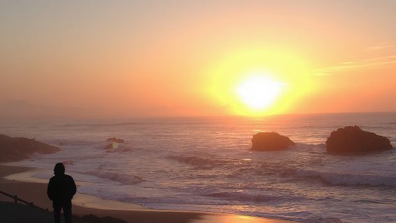 Lawatan berjalan kaki ke Biarritz