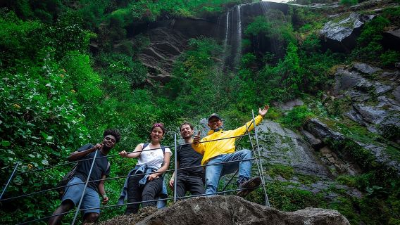 Private Wanderung zu den Wasserfällen von La Chorrera und Chiflon