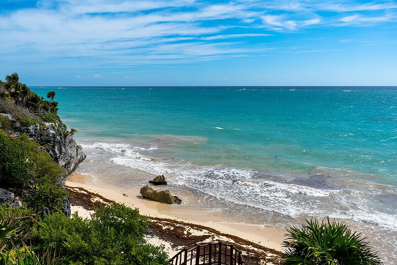 TULUM 4x1: Archäologische Zone, COBA, Cenote, 5th Avenue und Mittagessen.