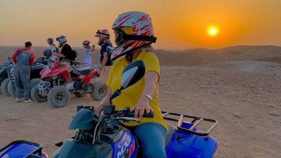 Agafay Desert from Marrakech: Quad bike, Camel ride, Dinner show