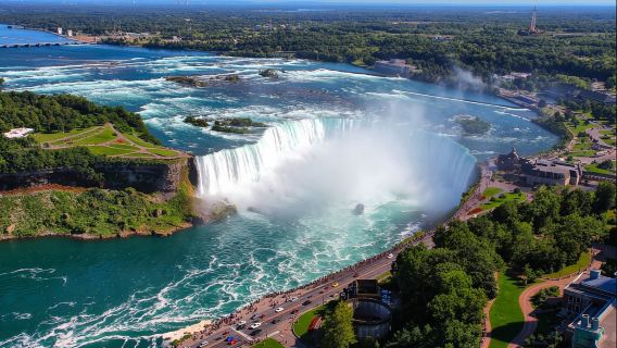 Excursion d'une journée aux chutes Niagara (hiver/été)