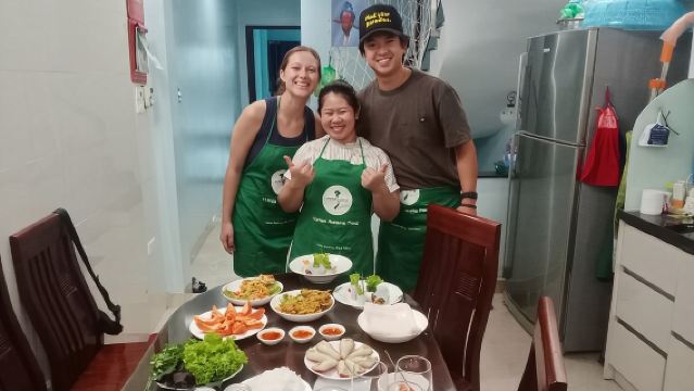 Clase de cocina en Hanoi