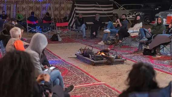 Edge of the World with 4x4 vehicle, camels, Dinner and stargazing