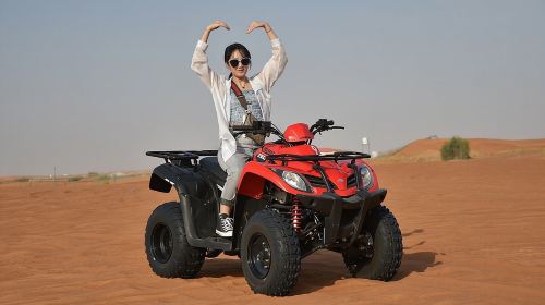 Half Day Morning Safari with Quad Bike and Camel Ride 6
