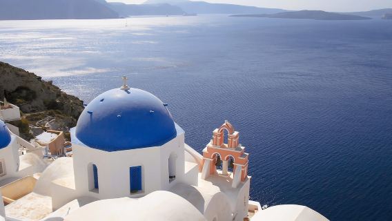Excursión a la isla de Santorini para viajeros de cruceros (grupos pequeños)