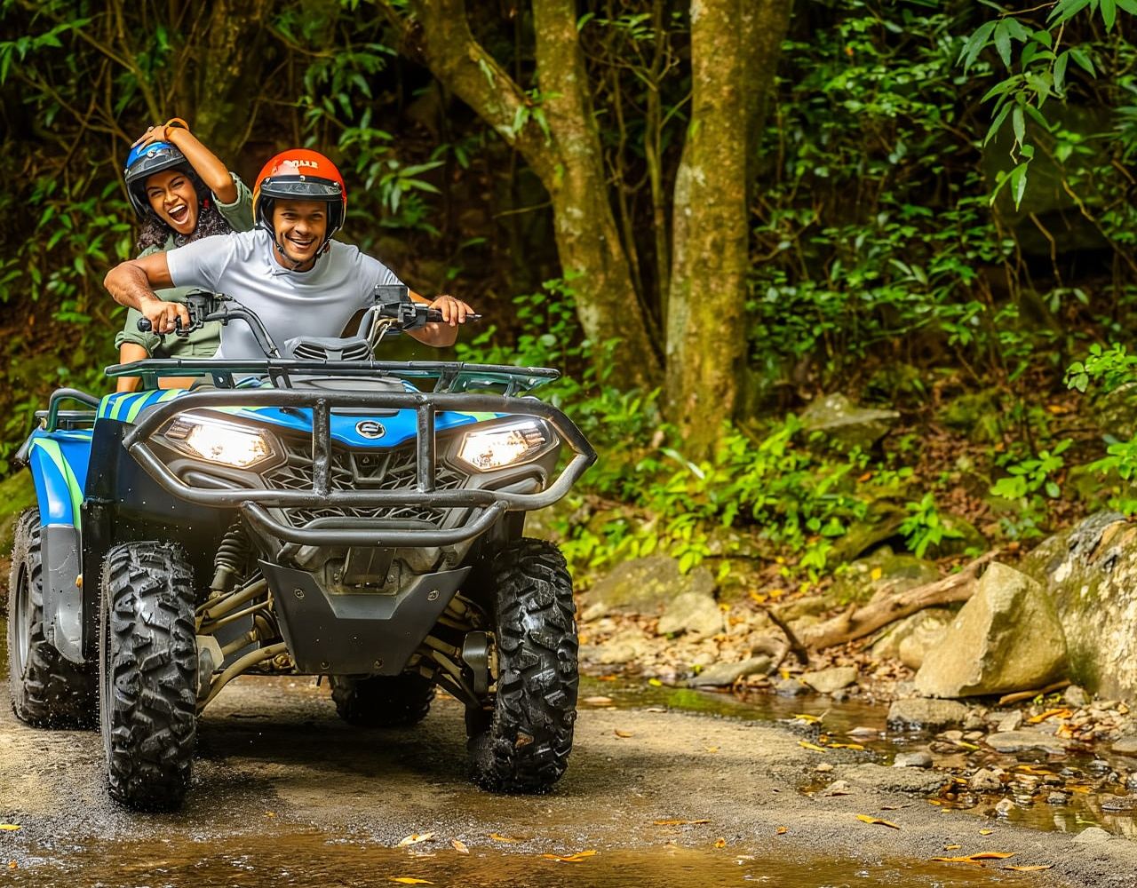Mauritius: Quad Double Adventure at Vallé Advenature Park