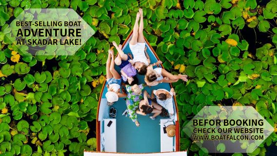 Explore Skadar Lake: Exclusive Guided Boat Falcon Tour!