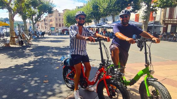 Tour panoramico guidato in bici elettrica nella baia di Saint-Jean-de-Luz