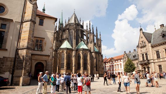 Tour di 3 ore della città di Praga con cambio della guardia