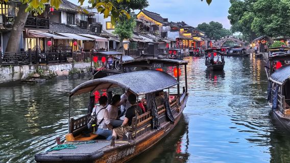 Suzhou andata e ritorno: Antico villaggio di Xitang + Antico villaggio di Nanxun|Un ordine, un gruppo|Cinese, inglese e altre lingue - noleggio con conducente esclusivo personalizzato