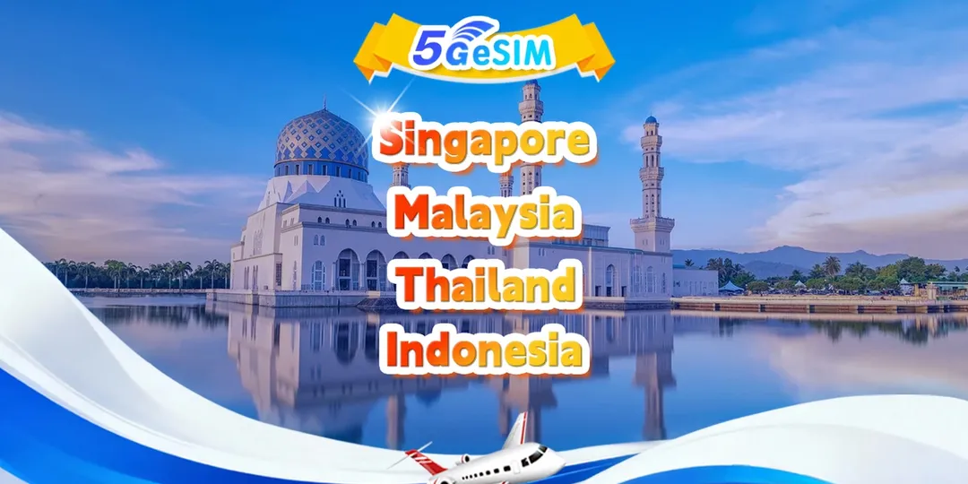 5G Southeast Asia eSIM (Incl. Singapore)