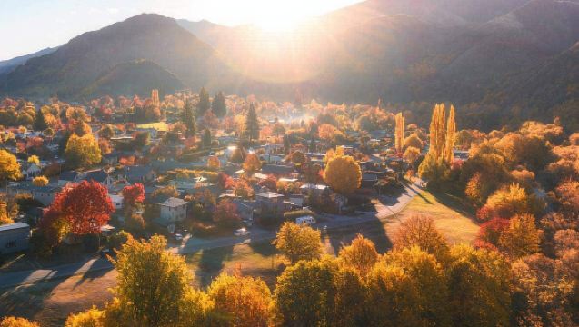 Queenstown, New Zealand pergi-balik: Arrowtown + Glenorchy (kumpulan kecil berbahasa Cina) Lokasi penggambaran Lord of the Rings