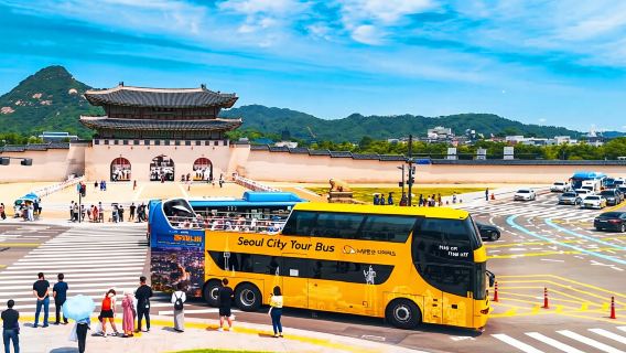 [Seoul Dongdaemun City Sightseeing-Bus-Ticket] Traditionelle Kulturroute ● Gwanghwamun, Namsan in Seoul, Myeong-dong, Jongno, Bosingak, Insa-dong, Unhyeongung