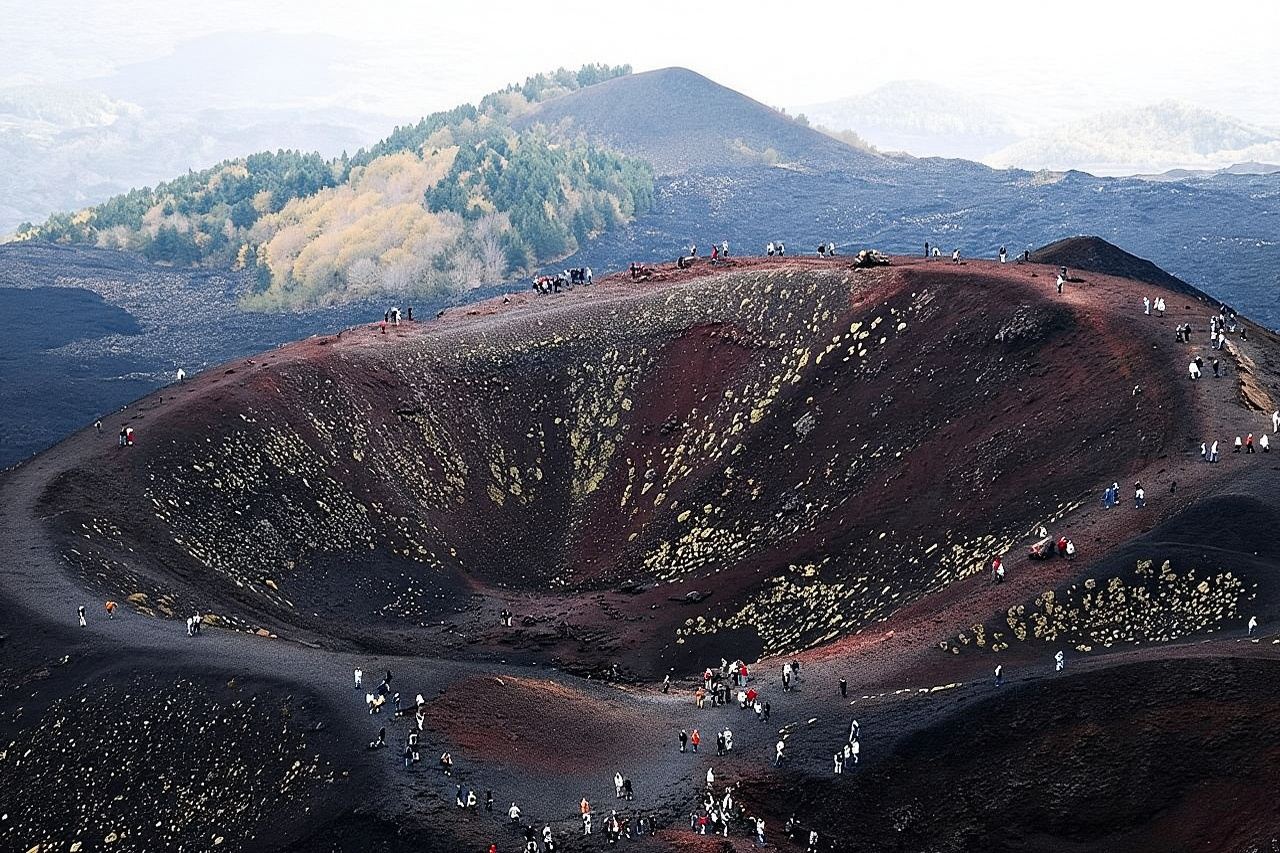 Dari Syracuse: Tur Pribadi Gunung Etna dengan Makan Siang di Etna Winery