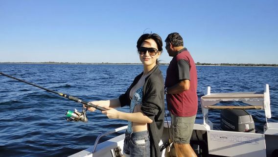Nachtfischen nach Tintenfisch und Sonnenuntergangstour auf Phu Quoc, Vietnam (Hoteltransfer / Abendessen an Bord)