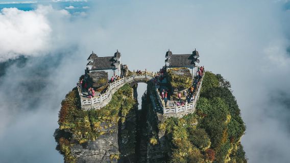 貴州銅仁梵淨山一日遊【暖心特價·梵淨冬韻·純玩不進店】