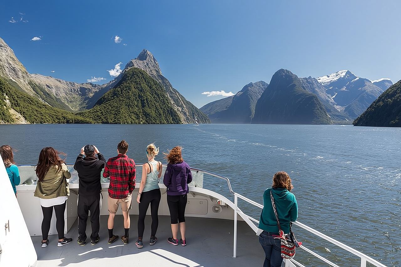 ทัวร์ Milford Sound หนึ่งวันพร้อมล่องเรือชมทัศนียภาพจากควีนส์ทาวน์