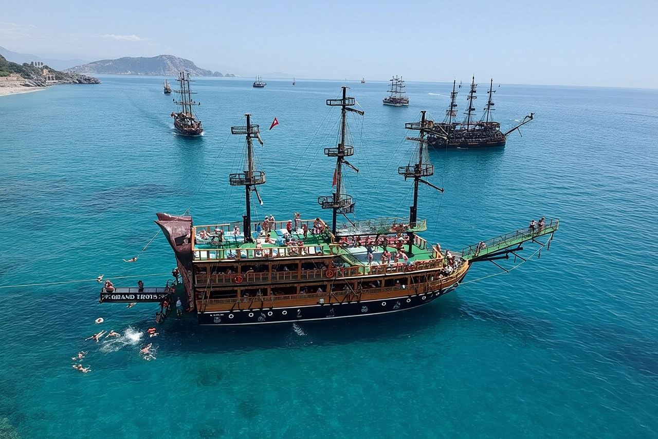 阿蘭亞海盜船之旅及泡沫派對