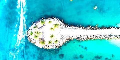 海南三亞分界洲島+海底天宮探奇潛水私家團(親子互動樂園M_)