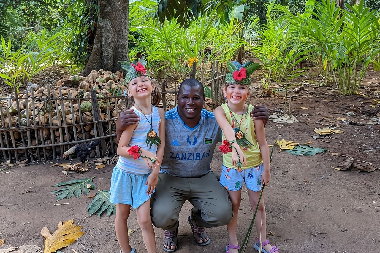 Giornata intera di visita privata alla fattoria delle spezie di Stone Town e all'isola della prigione