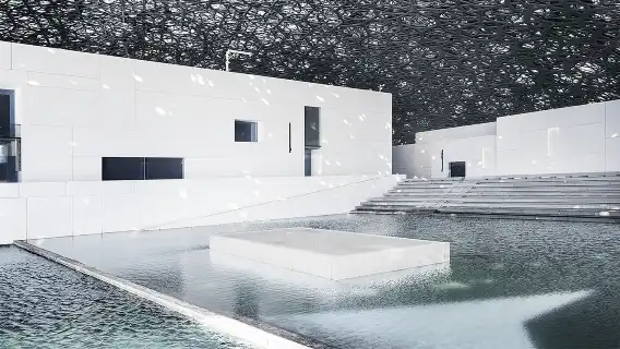 阿布達比盧浮宮+總統府+大清真寺一日遊【中文司機接駁+午餐】